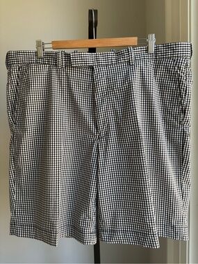 RLX Ralph Lauren Performance Golf Shorts Gingham Check Size 40 | 9.5" Inseam EUC